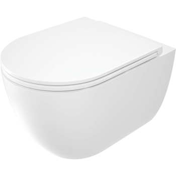 Miska WC z deską bezkołnierzowa